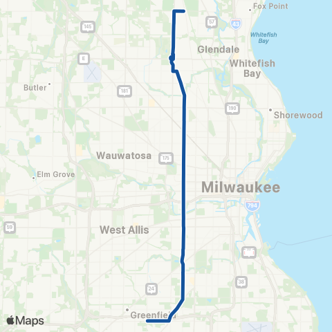 MCTS 35th Street map