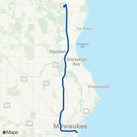 MCTS Brown Deer East - Summerfest Flyer map