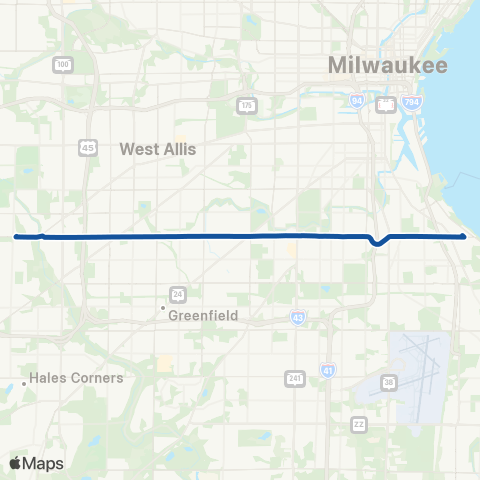 MCTS Oklahoma Avenue map