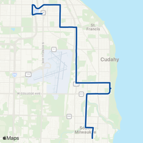 MCTS Clement - Pennsylvania map