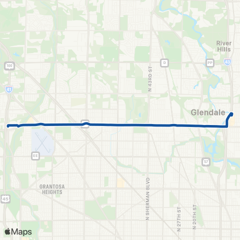 MCTS Silver Spring Drive map