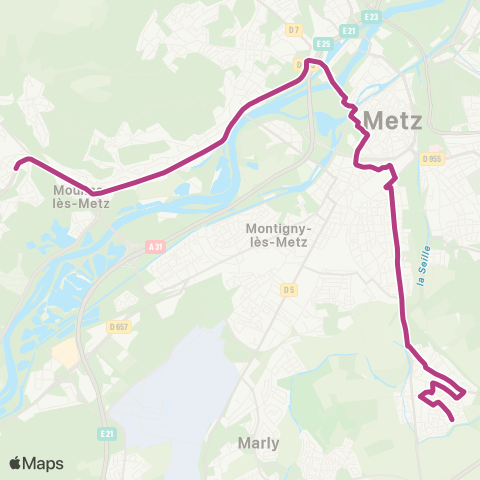 LE MET' Magny - Maison Neuve map