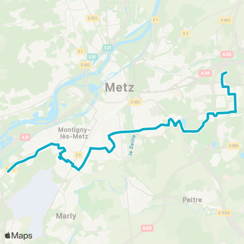 LE MET' Hôpital Schuman - Moulins Tournebride map