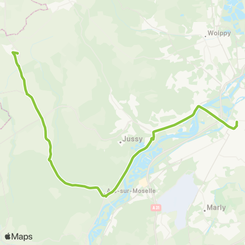 LE MET' Roi George - Verneville map