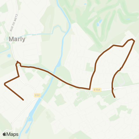 LE MET' Marly - les Alizes map