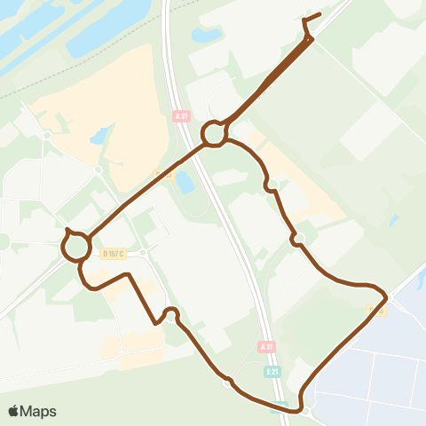 LE MET' Navette Actisud map