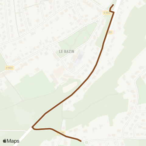 LE MET' Maison Neuve - Jussy map