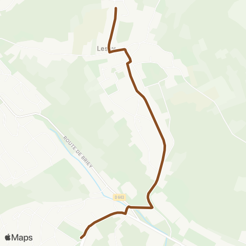 LE MET' Maison Neuve - Lessy map