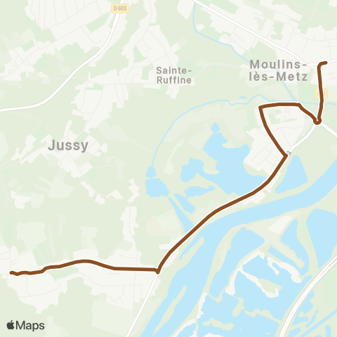 LE MET' Moulins-les-Metz - Vaux map