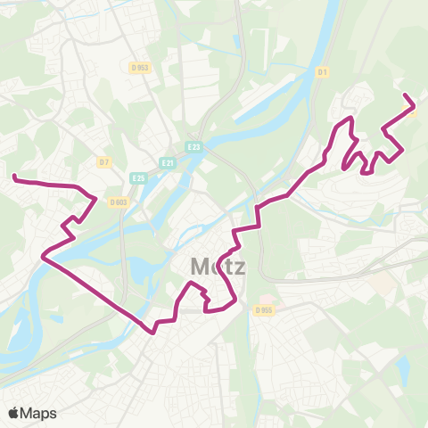 LE MET' St-Julien-les-Metz - Devant les Ponts map