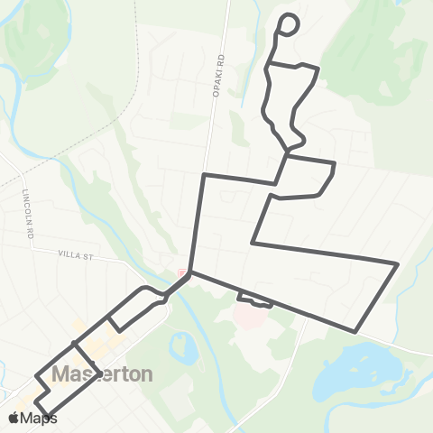 Metlink Masterton - Masterton North - Masterton map