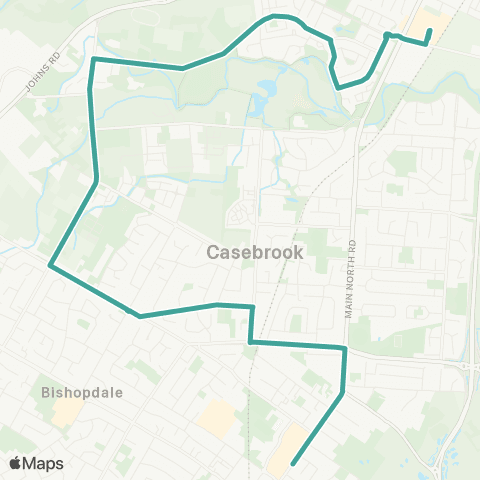 Metro Christchurch Styx Mill / Northlands map
