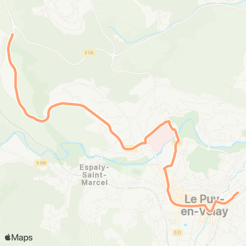 Mobilité-en-Velay Les Hauts de l'Ermitage par Hôp. E.Roux map