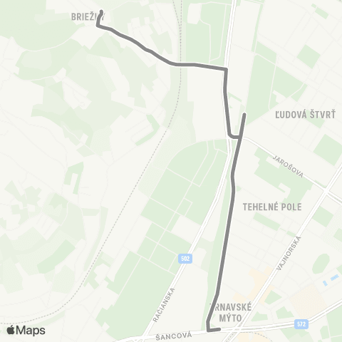 Mestská hromadná doprava Platné aj 27.10.2025 - 19.04.2026 map