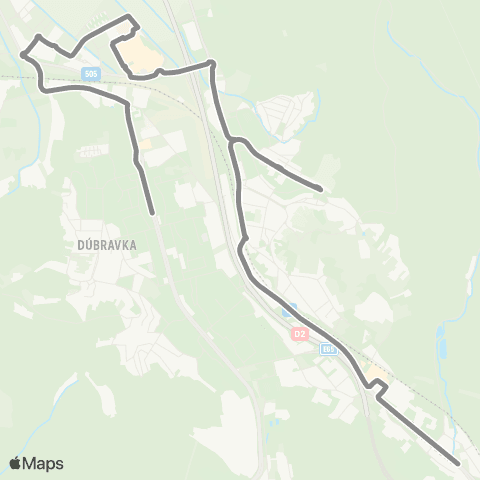 Mestská hromadná doprava  map