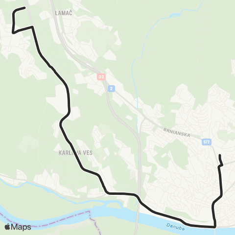 Mestská hromadná doprava nové chrono na 83 map