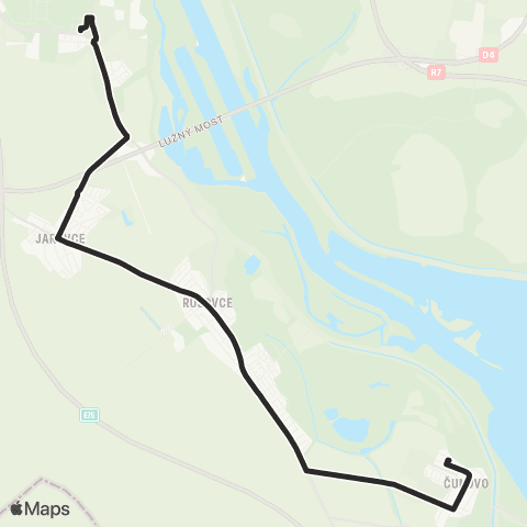 Mestská hromadná doprava nové chrono na 87 map