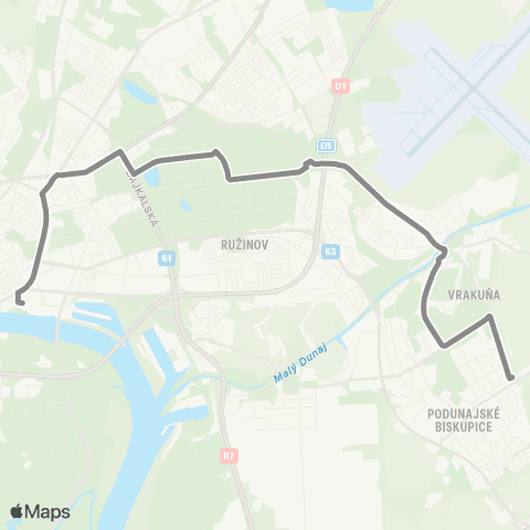 Mestská hromadná doprava nové chrono map