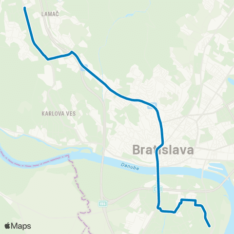 Mestská hromadná doprava nové chrono map