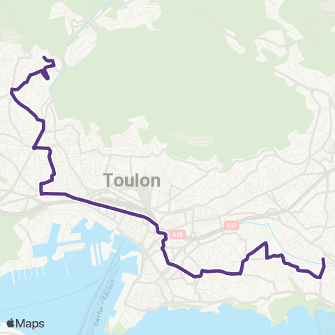 Mistral Ameniers-Ste Roseline / B.Herb. map