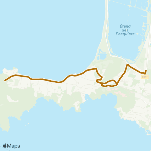 Mistral Badine - Parc Chevaliers map