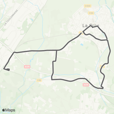 Mistral Scolaires Ecoles. M.Mauron - J.Giono depuis Goys des Fournie map