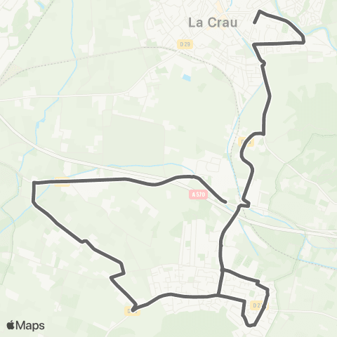 Mistral Scolaires Collège Fenouillet depuis Rd Pt Gavary map