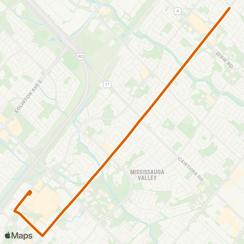MiWay Glenforest SS map