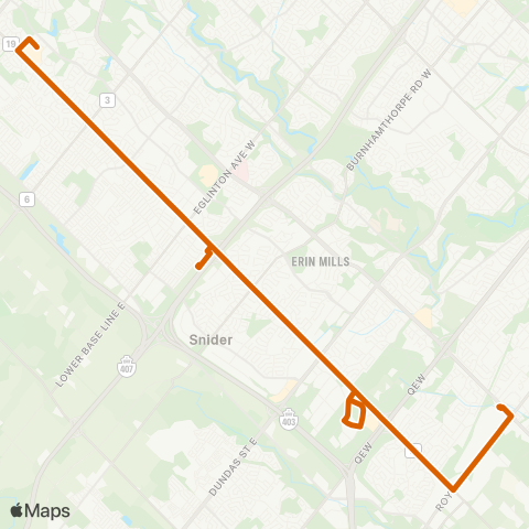 MiWay Winston Churchill map