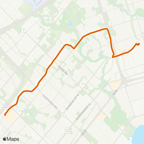 MiWay Rathburn map