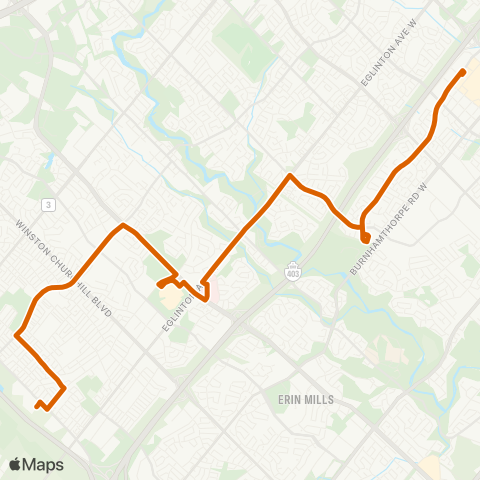 MiWay Rathburn map