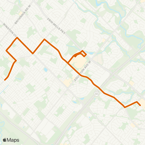 MiWay Joan of Arc SS map