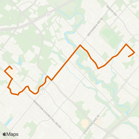 MiWay Rick Hansen SS map