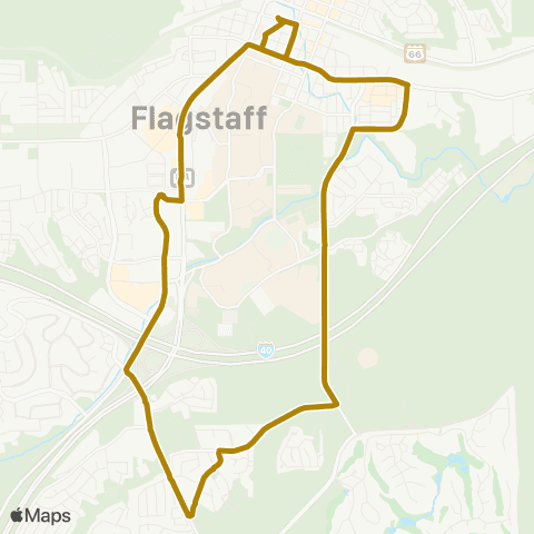 Mountain Line Gold map