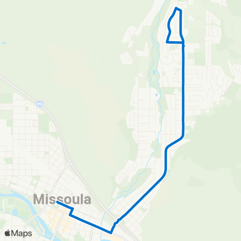 Mountain Line Rattlesnake map