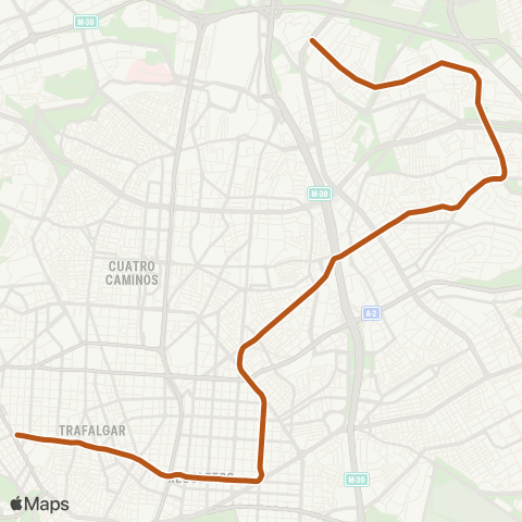 Metro Argüelles-Pinar de Chamartín map