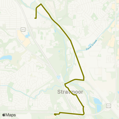 Mountain Metro Las Vegas St / PPSC map