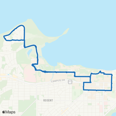 Madison Metro Route 80 map
