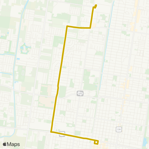 Metro McAllen Route 11 map