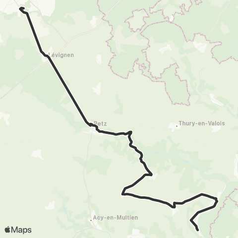 Mobi Varinfroy - Crépy-en-Valois map
