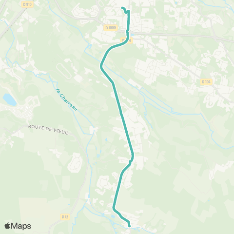 Möbius Angoulême Plein Sud - Vœuil Église map