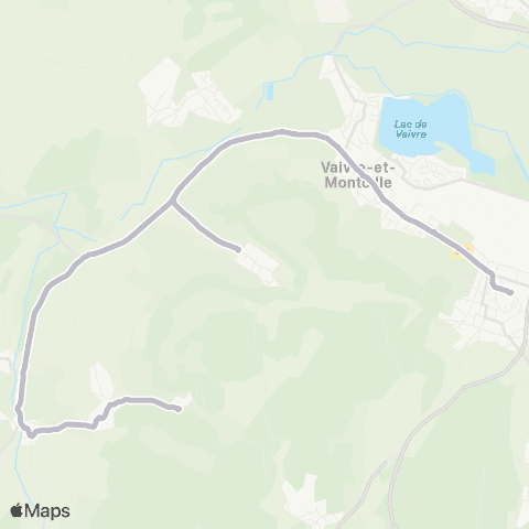 Moova Mobilités Mont le Vernois Noidans Collège map