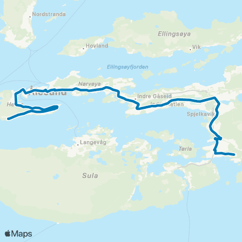 FRAM Hessa - Myrland map