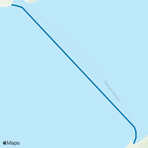 FRAM Sølsnes-Åfarnes map