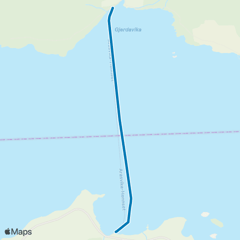 FRAM Arasvika-Hennset map