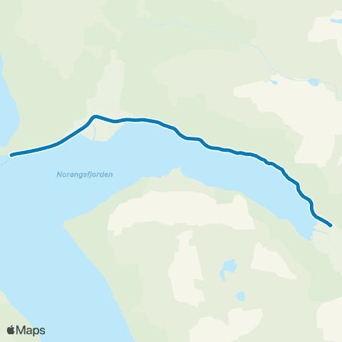 FRAM Leknes-Øye map