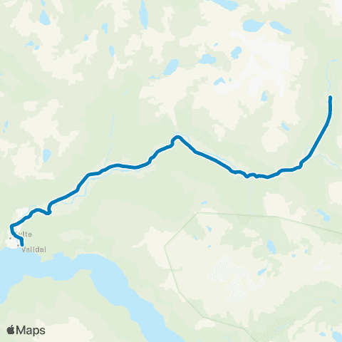 FRAM Valldal-Hoel-Rem map