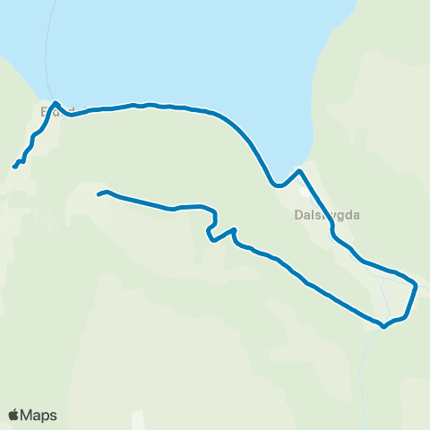 FRAM Eidsdal-Norddal map