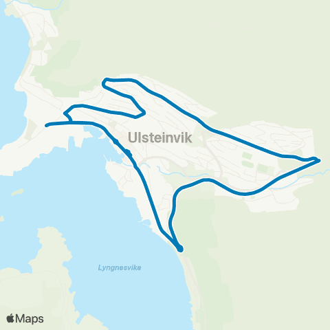 FRAM Bakkebyruta I Ulsteinvik map