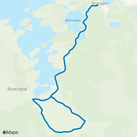 FRAM Øvre Bådal map